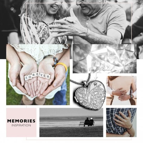 Hot Diamonds Silver Memories Heart Pendant - MococoHot DiamondsDP4955055069008721Necklaces