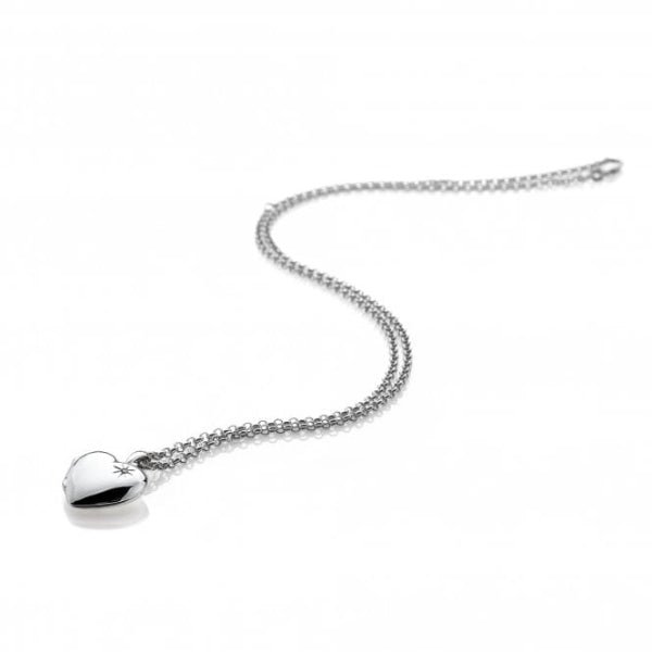 Hot Diamonds Silver Memories Heart Pendant - MococoHot DiamondsDP4955055069008721Necklaces
