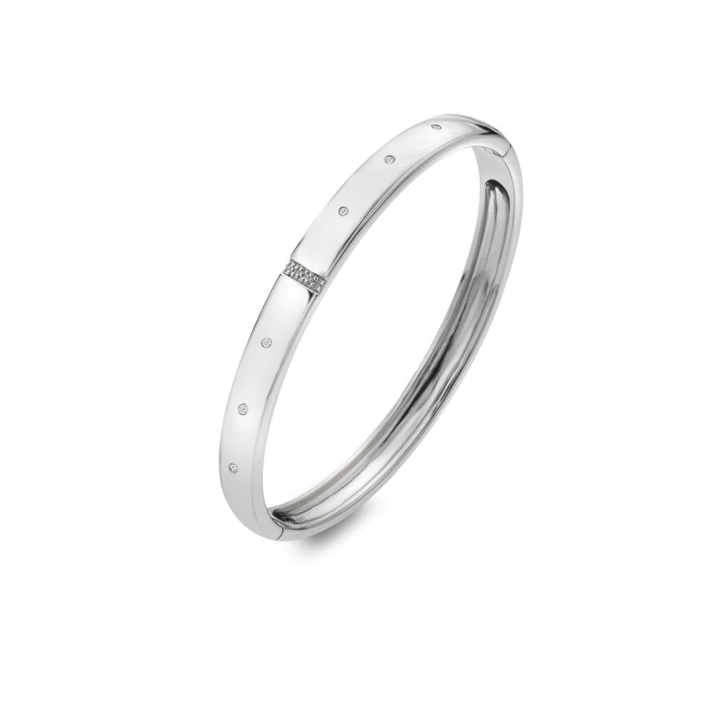 Hot Diamonds Silver Much Loved Bangle - MococoHot DiamondsDC178Bracelets
