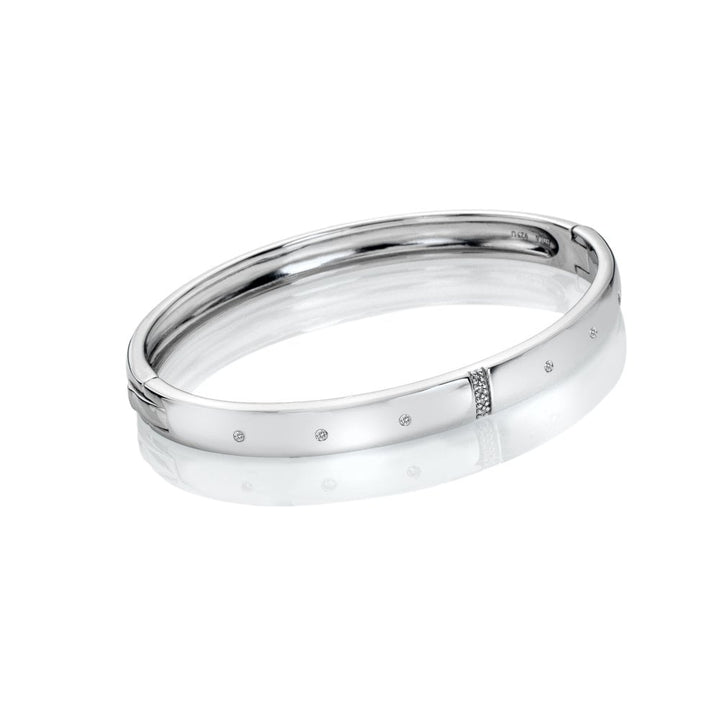 Hot Diamonds Silver Much Loved Bangle - MococoHot DiamondsDC178Bracelets