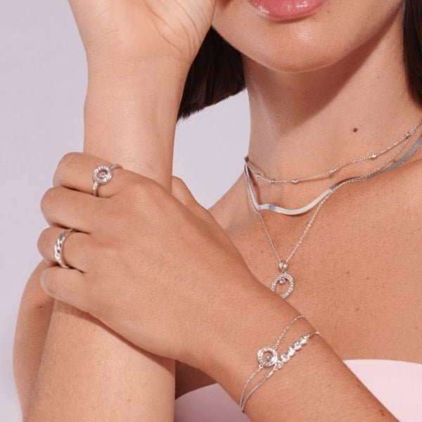 Hot Diamonds Silver Orbit Pendant - MococoHot DiamondsDP9295055069050904Necklaces