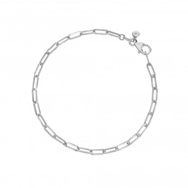 Hot Diamonds Silver Paperclip Bracelet - MococoHot DiamondsDL7035055069057187Bracelets