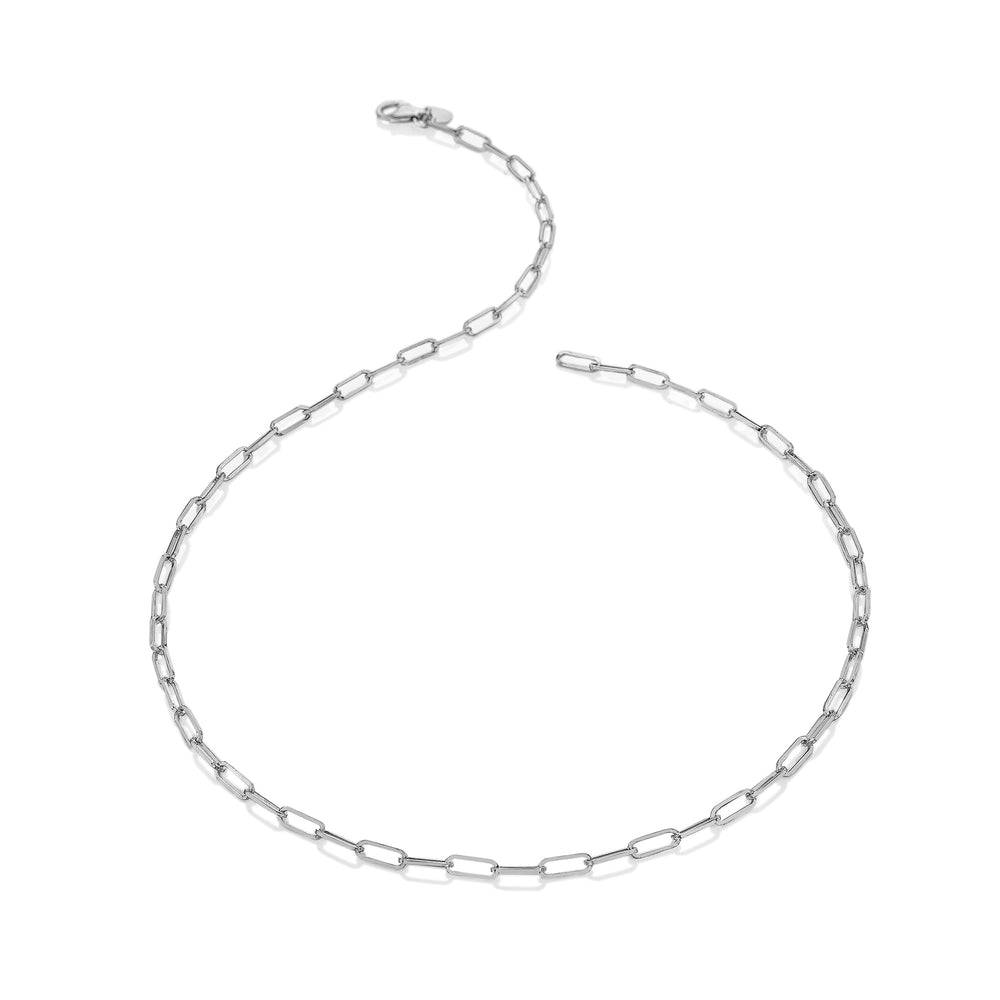 Hot Diamonds Silver Paperclip Chain - MococoHot DiamondsCH128Necklaces