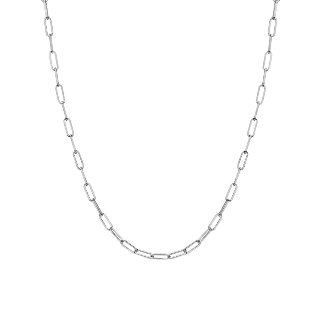 Hot Diamonds Silver Paperclip Chain - MococoHot DiamondsCH128Necklaces