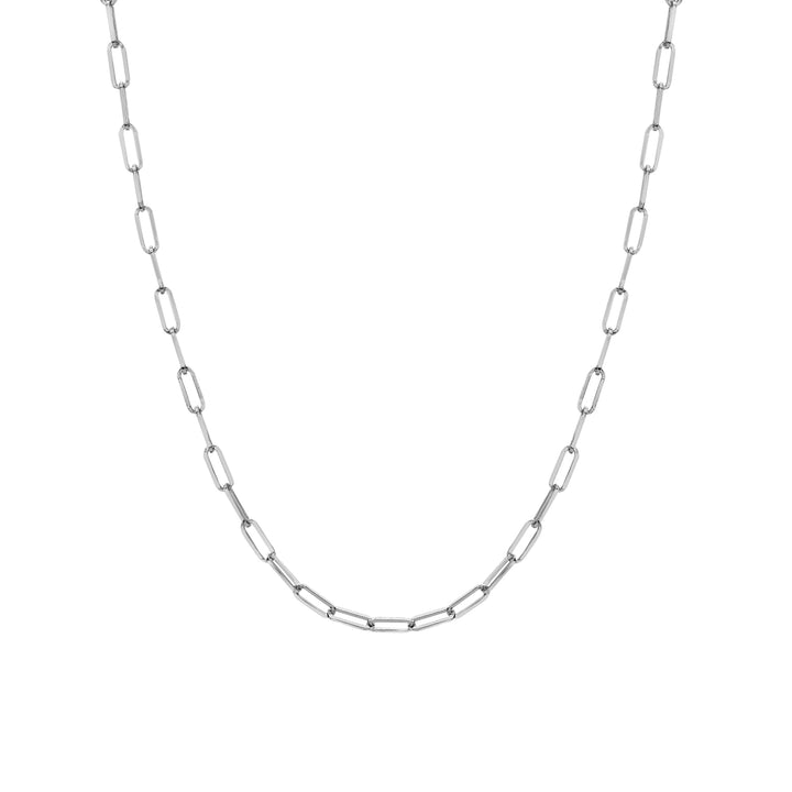 Hot Diamonds Silver Paperclip Chain - MococoHot DiamondsCH128Necklaces