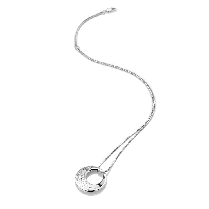 Hot Diamonds Silver Quest Circle Pendant Necklace - MococoHot DiamondsDP786Necklaces