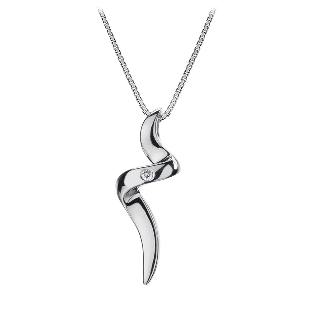 Hot Diamonds Silver Sensual Pendant Necklace - MococoHot DiamondsDP197Necklaces