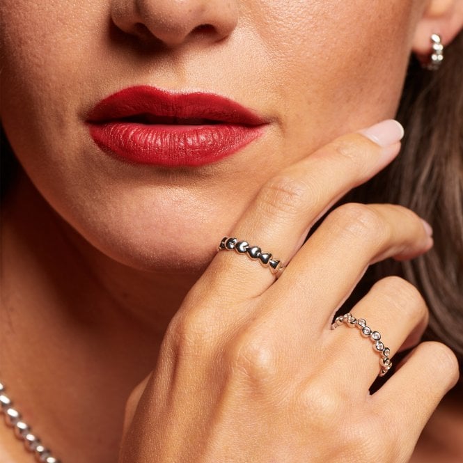 Hot Diamonds Silver Serenity Heart Ring - MococoHot DiamondsDR310/KRings