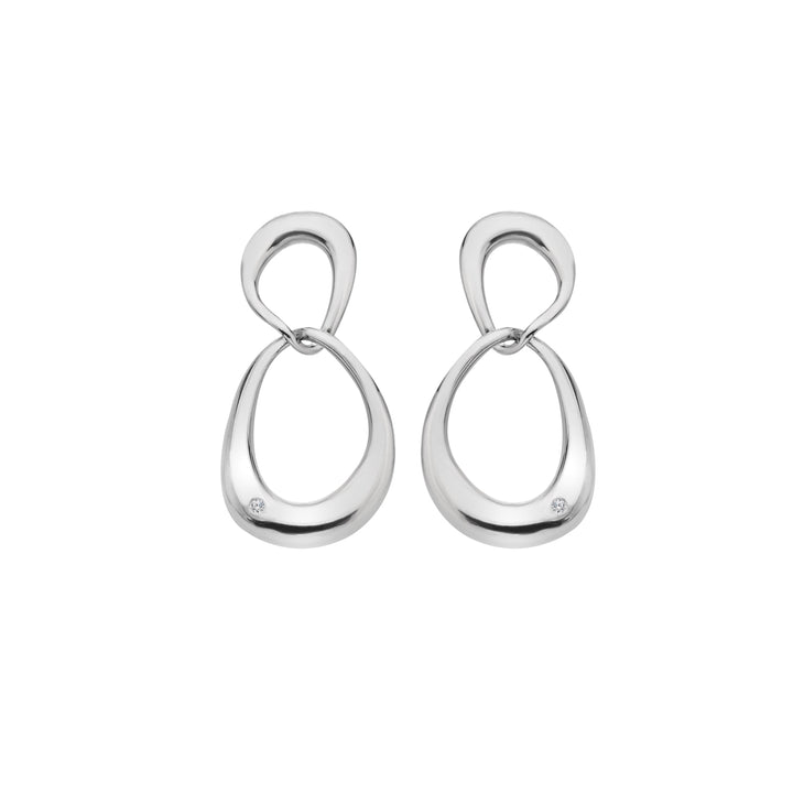 Hot Diamonds Silver Sleek Earrings - MococoHot DiamondsDE806Earrings