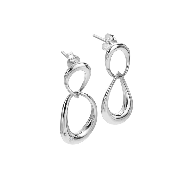 Hot Diamonds Silver Sleek Earrings - MococoHot DiamondsDE806Earrings