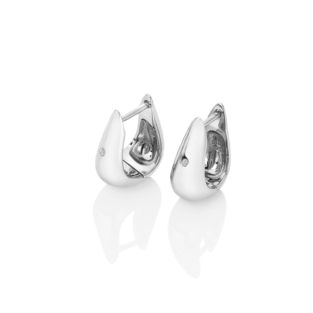 Hot Diamonds Silver Soul Huggie Earrings - MococoHot DiamondsDE7935055069054230Earrings