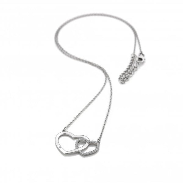 Hot Diamonds Silver Striking Heart Necklace - MococoHot DiamondsDN1285055069032146Necklaces