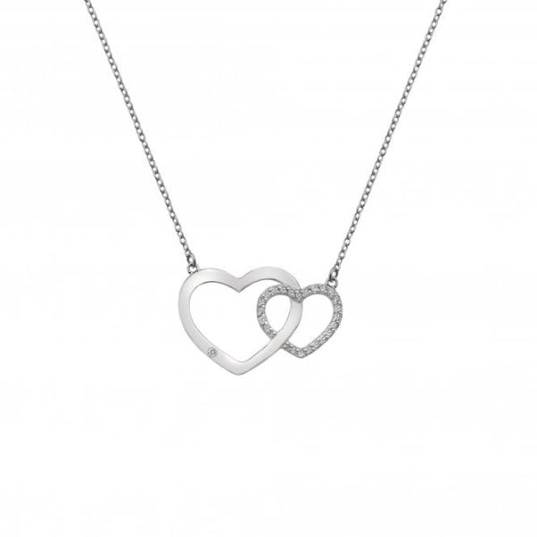 Hot Diamonds Silver Striking Heart Necklace - MococoHot DiamondsDN1285055069032146Necklaces