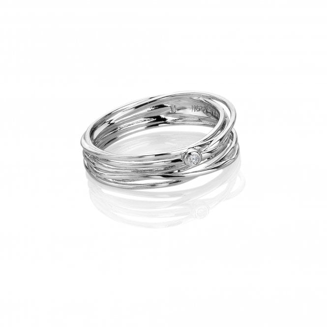 Hot Diamonds Silver String Ring - MococoHot DiamondsDR325/KRings