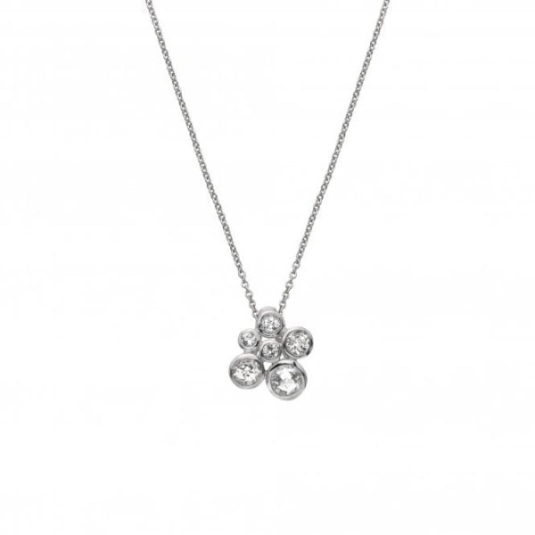 Hot Diamonds Silver Tender Cluster Pendant - MococoHot DiamondsDP10835055069057200Necklaces