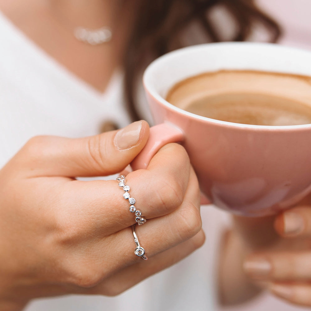 Hot Diamonds Silver Tender Ring - MococoHot DiamondsDR208/MRings