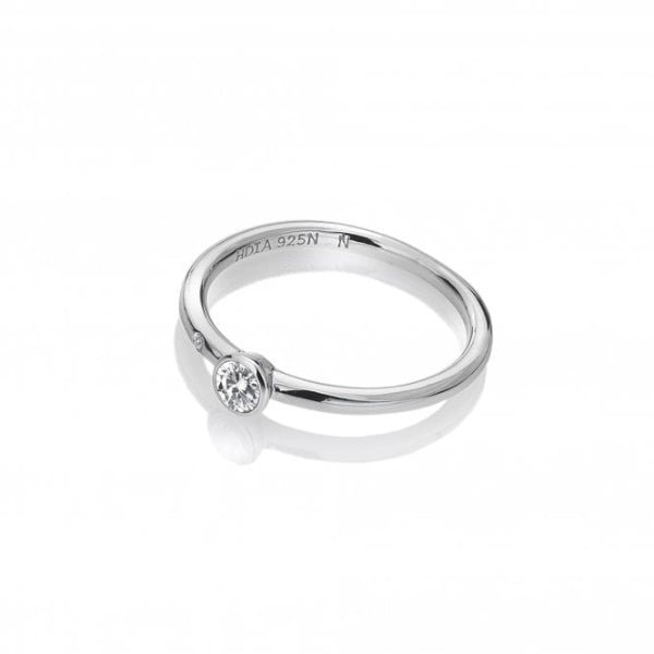 Hot Diamonds Silver Tender Solitaire Ring - MococoHot DiamondsDR206/K5055069037103Rings