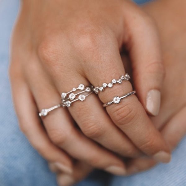 Hot Diamonds Silver Tender Solitaire Ring - MococoHot DiamondsDR206/K5055069037103Rings