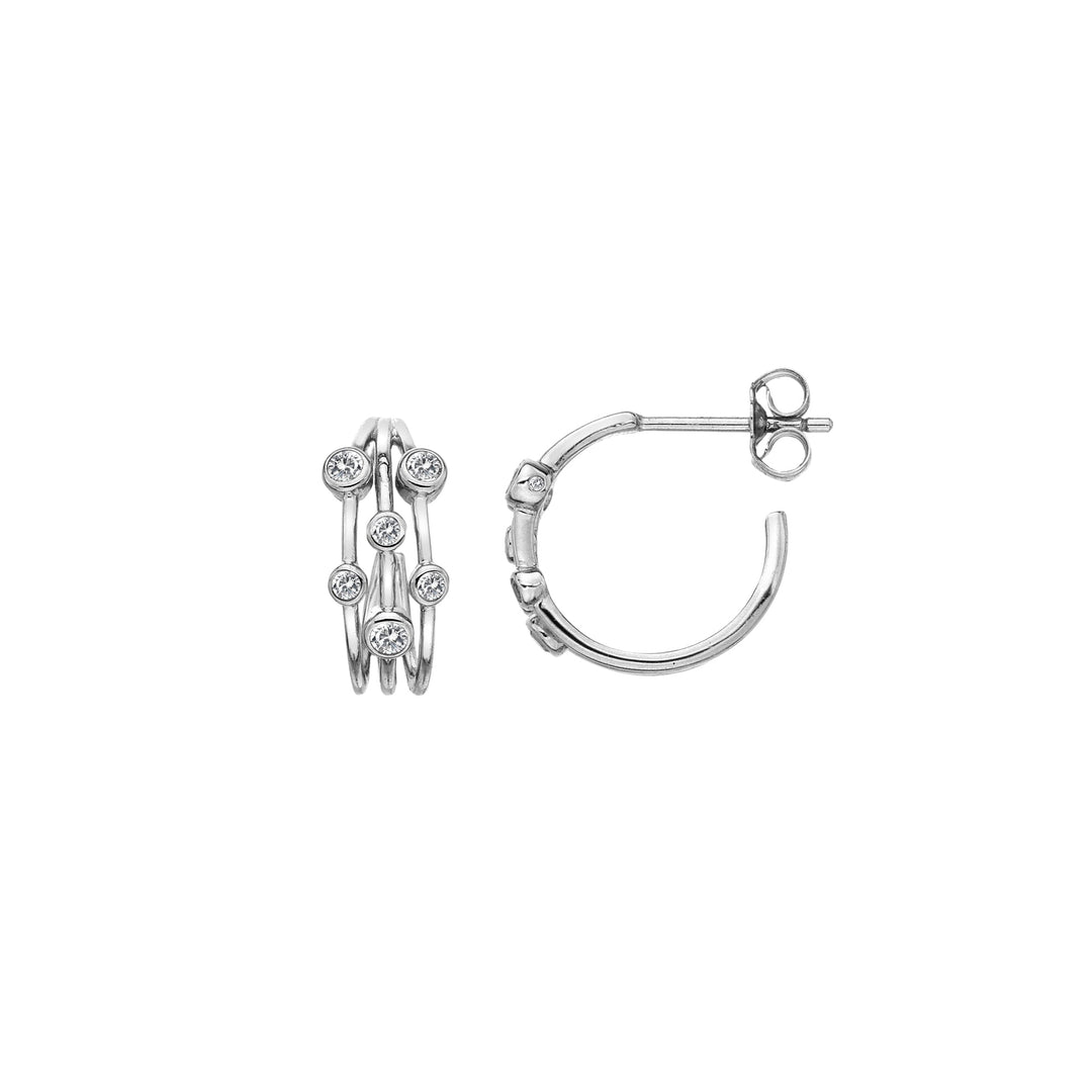 Hot Diamonds Silver Tender Statement Earrings - MococoHot DiamondsDE641Earrings