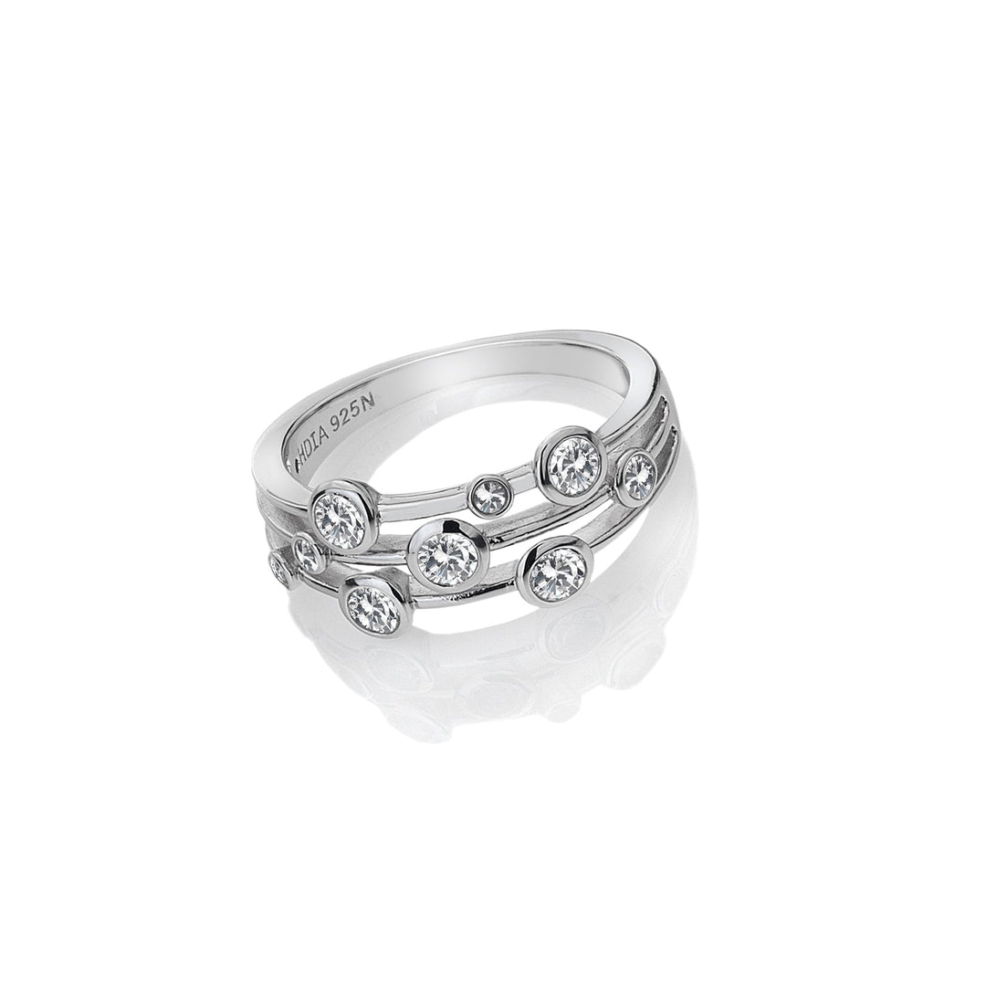 Hot Diamonds Silver Tender Statement Ring - MococoHot DiamondsDR207/KRings