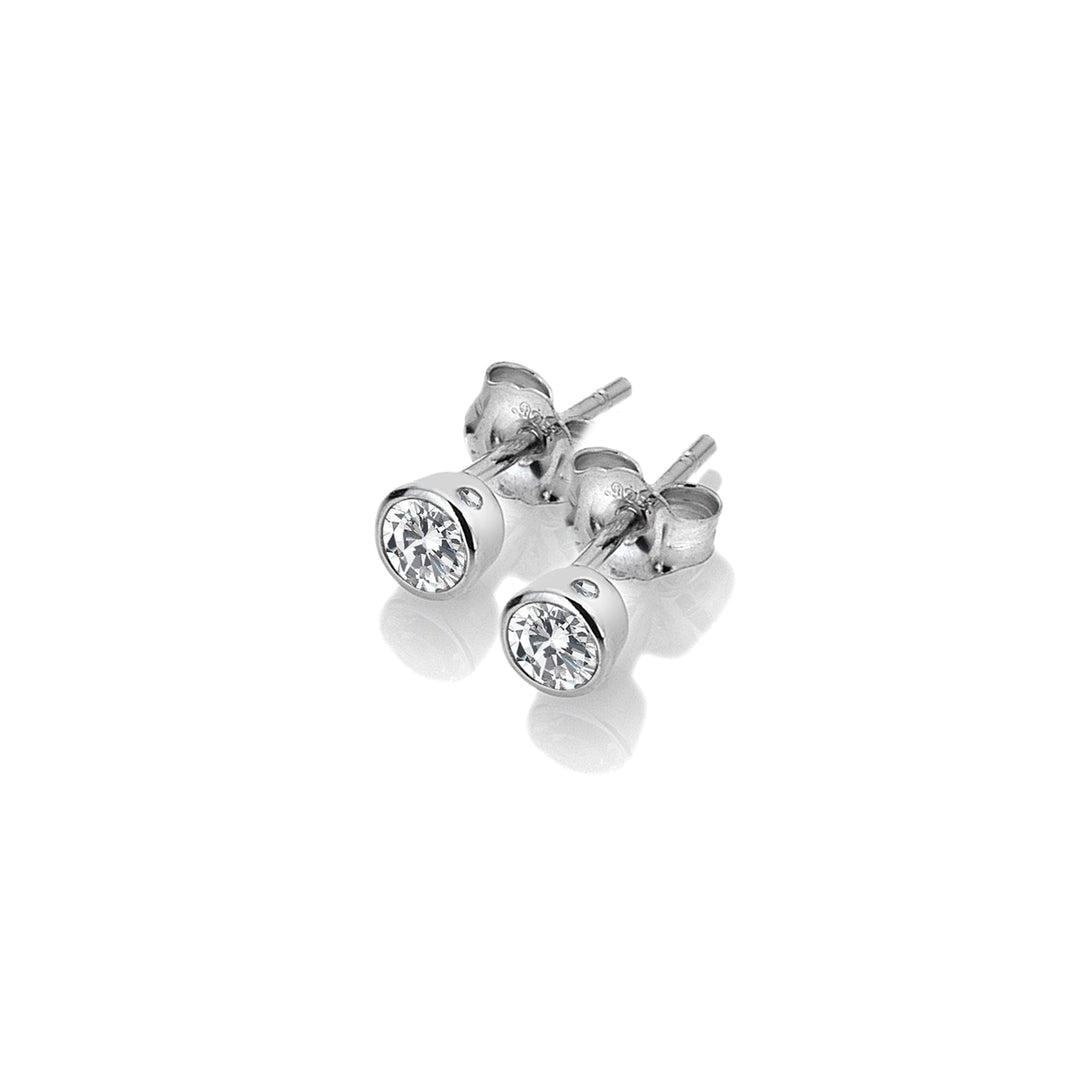 Hot Diamonds Silver Tender White Topaz Stud Earrings - MococoHot DiamondsDE584Earrings