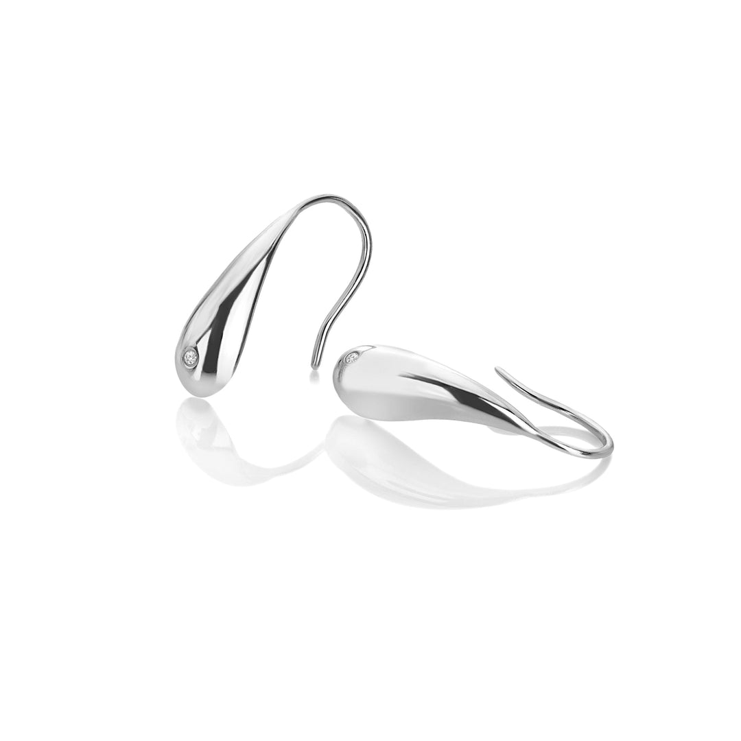 Hot Diamonds Silver Tide Earrings - MococoHot DiamondsDE786Earrings