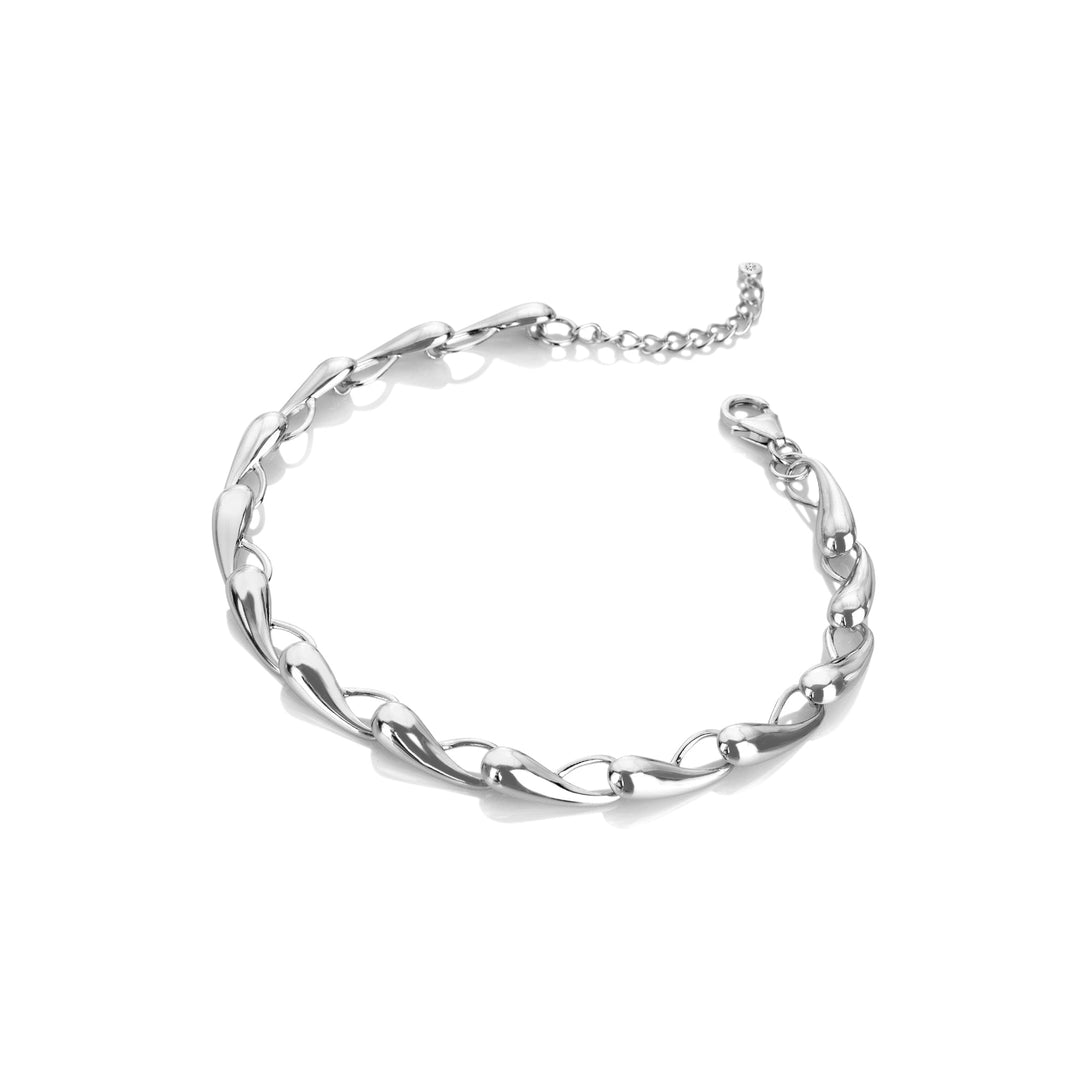 Hot Diamonds Silver Tide Statement Bracelet - MococoHot DiamondsDL669Bracelets