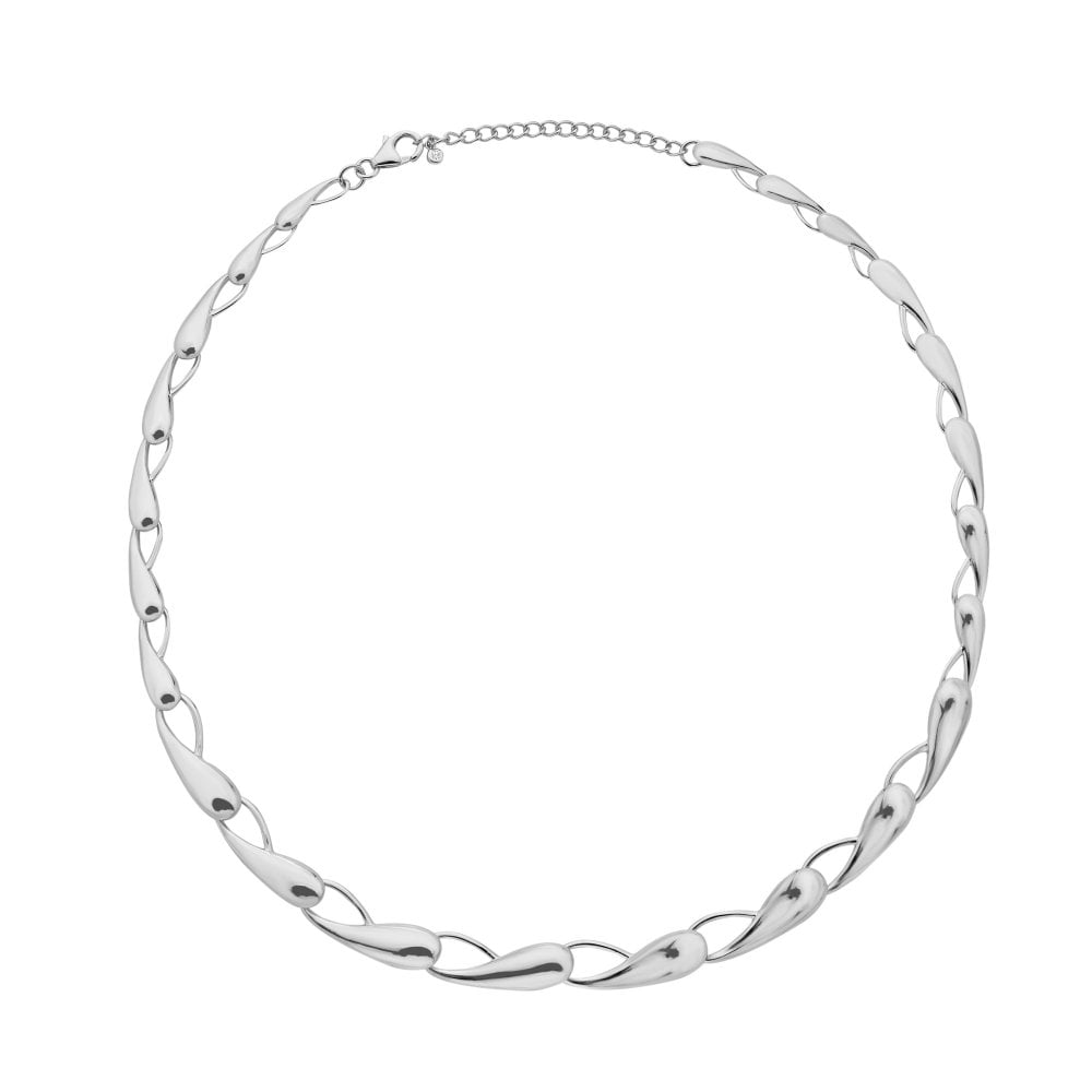 Hot Diamonds Silver Tide Statement Necklace - MococoHot DiamondsDN194Necklaces