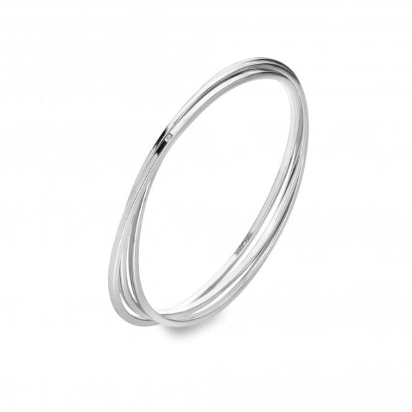 Hot Diamonds Silver Trio Bangle Bracelet - MococoHot DiamondsDC2185055069057415Bracelets