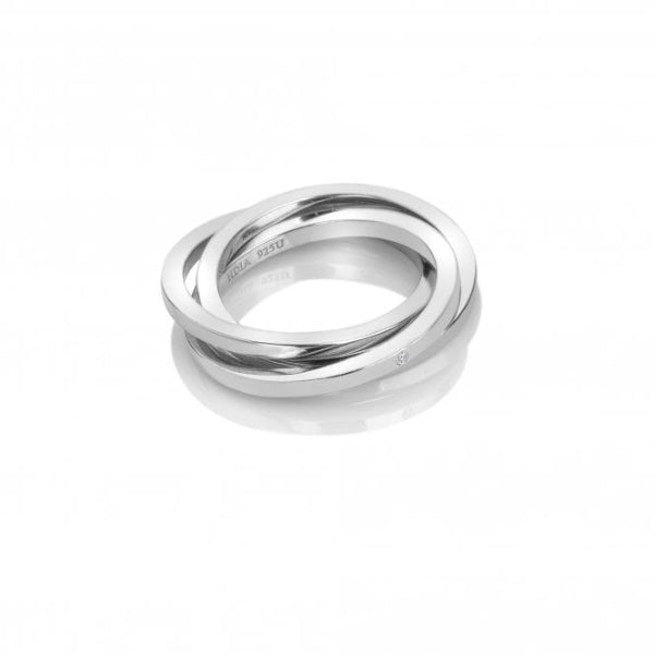 Hot Diamonds Silver Trio Ring - MococoHot DiamondsDR296/K5055069057477Rings
