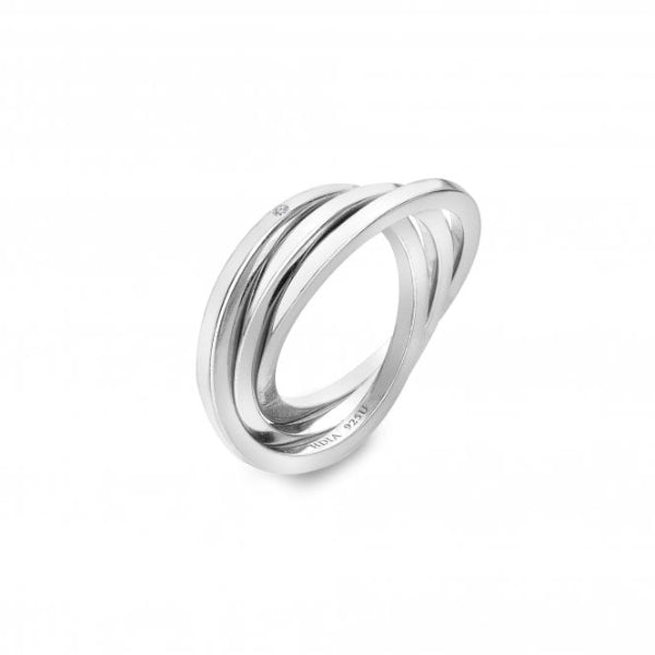 Hot Diamonds Silver Trio Ring - MococoHot DiamondsDR296/K5055069057477Rings