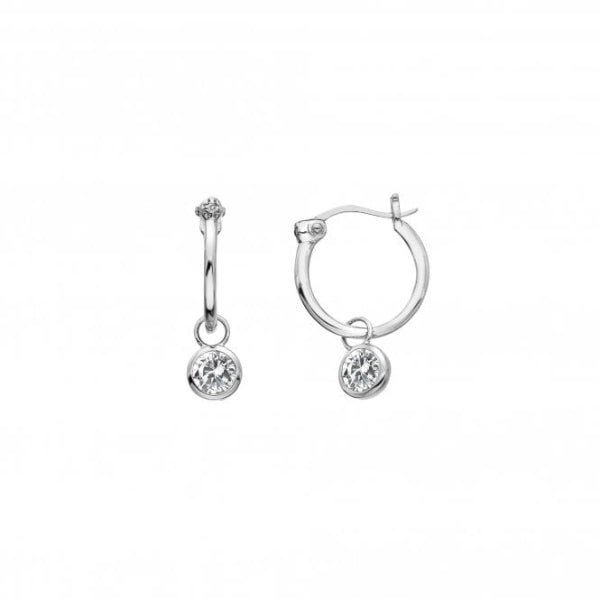Hot Diamonds Silver White Topaz Drop Earrings - MococoHot DiamondsDE6285055069042558Earrings