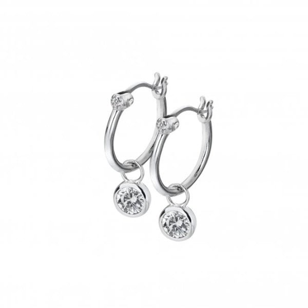 Hot Diamonds Silver White Topaz Drop Earrings - MococoHot DiamondsDE6285055069042558Earrings