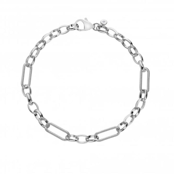 Hot Diamonds Silver X TG Statement Link Bracelet - MococoHot DiamondsDL6825055069055299Bracelets