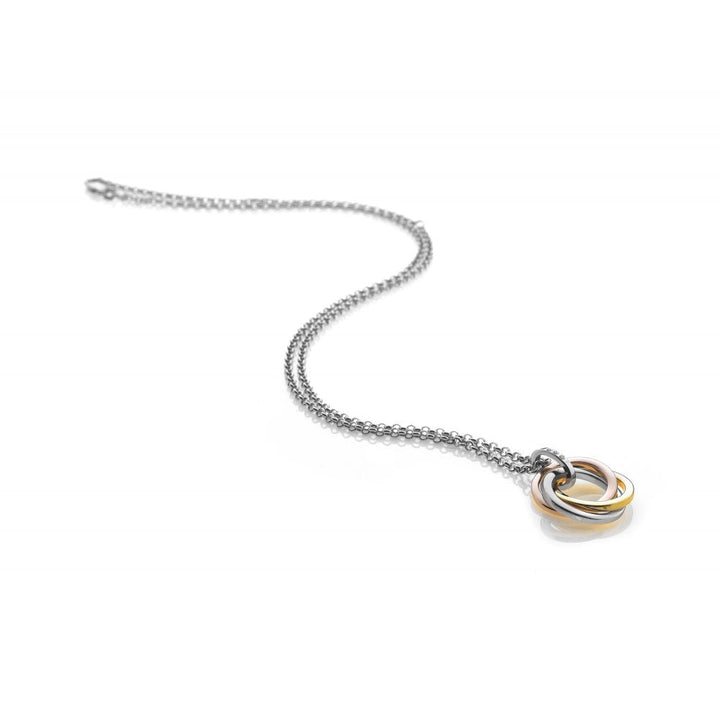 Hot Diamonds Silver, Yellow & Rose Gold Calm Necklace - MococoHot DiamondsDP544Necklaces