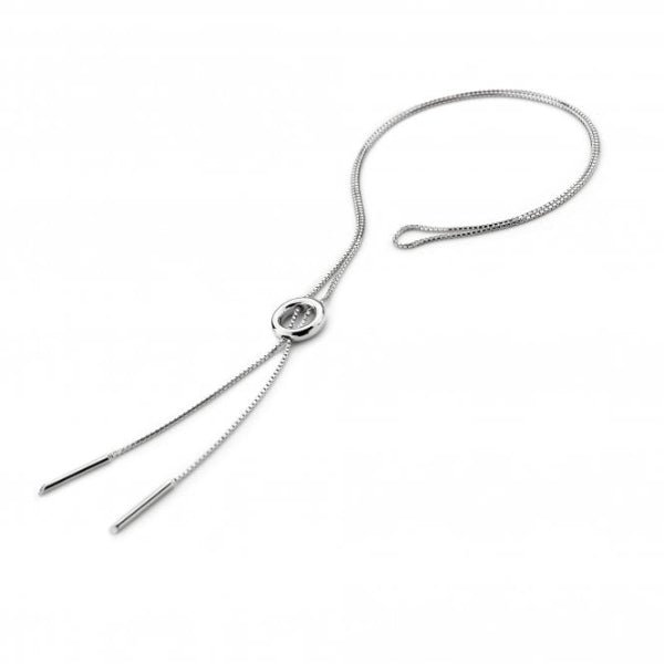 Hot Diamonds Silver Youthful Circle Lariat - MococoHot DiamondsDN1165055069031019Necklaces