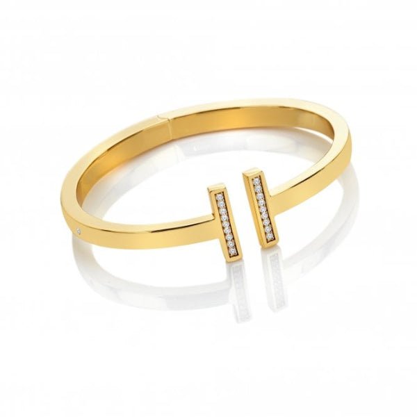 Hot Diamonds TG T - Bar Bangle Bracelet - MococoHot DiamondsDC2025055069055459Bracelets