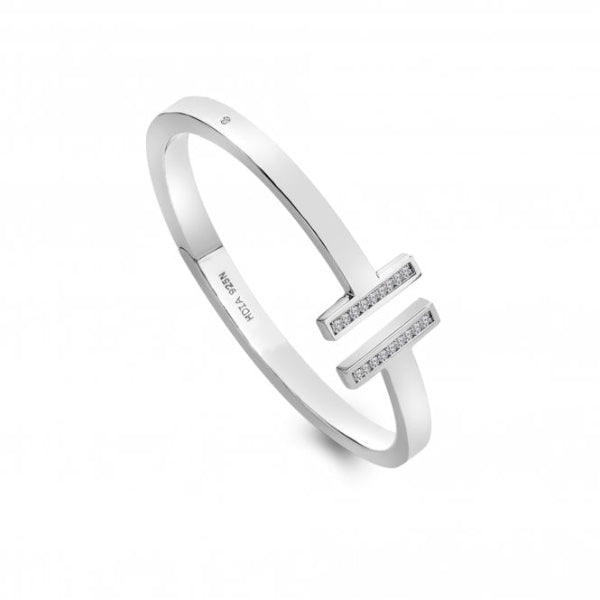 Hot Diamonds TG T - Bar Bangle Bracelet - MococoHot DiamondsDC2025055069055459Bracelets