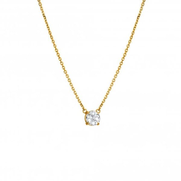 Hot Diamonds x Gemstones Gold Silver Tender Solitaire Necklace - MococoHot DiamondsDN2145055069057040Necklaces