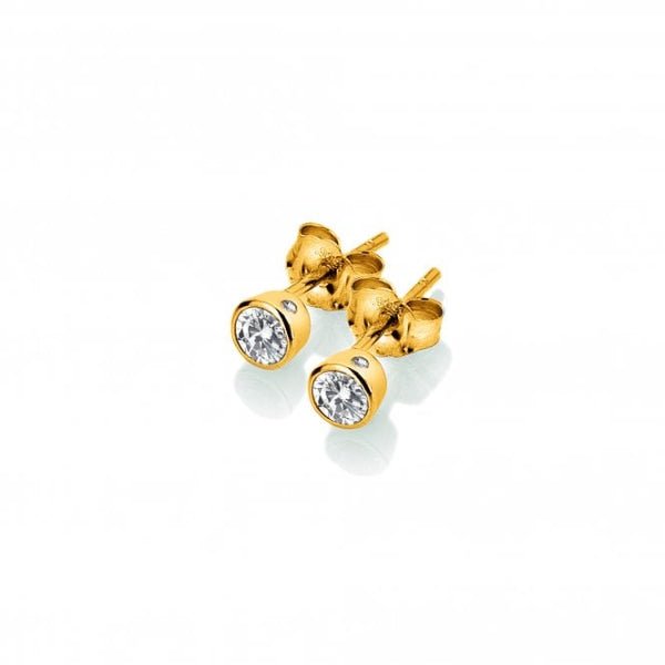 Hot Diamonds x Gemstones Gold Silver Tender Stud Earrings - MococoHot DiamondsDE8325055069056975Earrings
