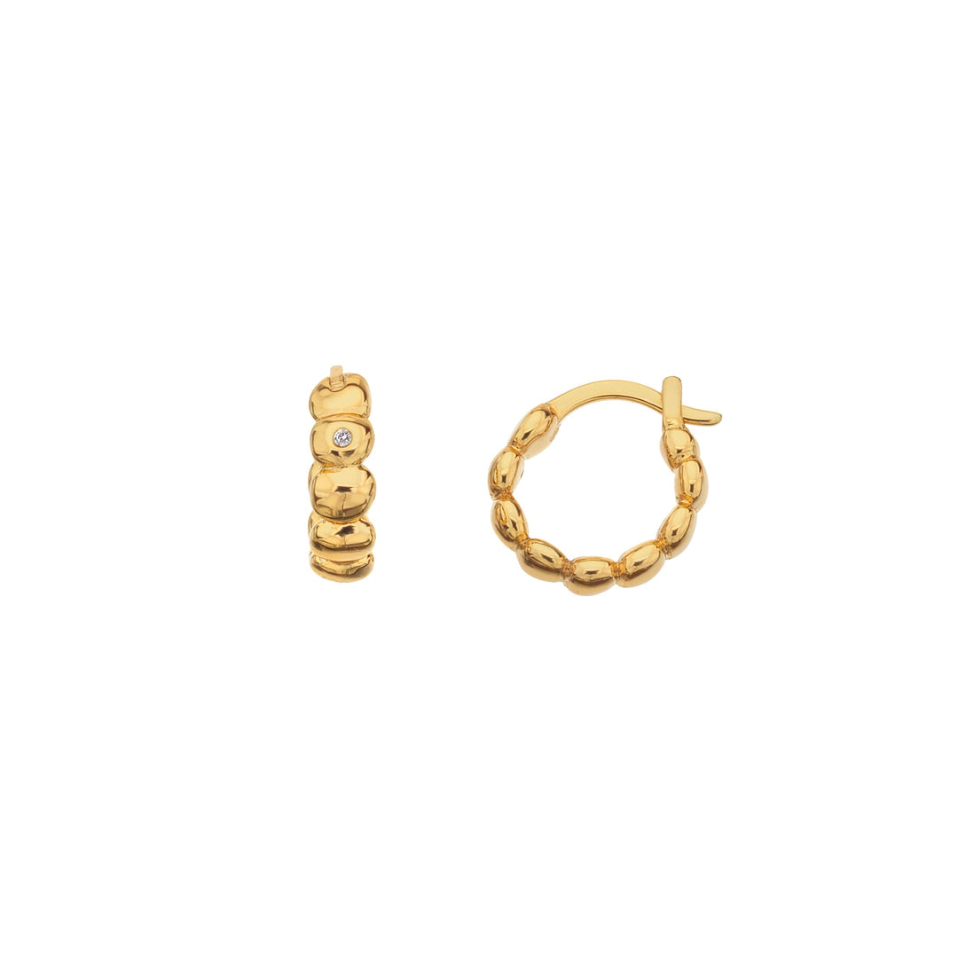 Hot Diamonds X Jac Jossa Gold Beach Earrings - MococoHot DiamondsDE659Earrings