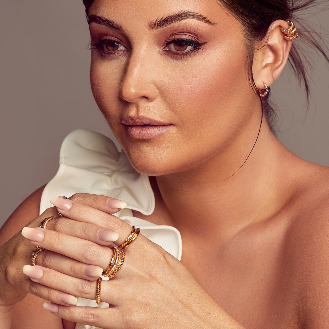 Hot Diamonds X Jac Jossa Gold Beach Earrings - MococoHot DiamondsDE659Earrings