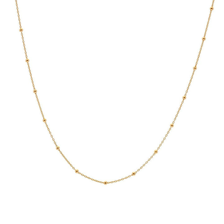 Hot Diamonds X Jac Jossa Gold Embrace Beaded Cable Chain - MococoHot DiamondsCH098Necklaces