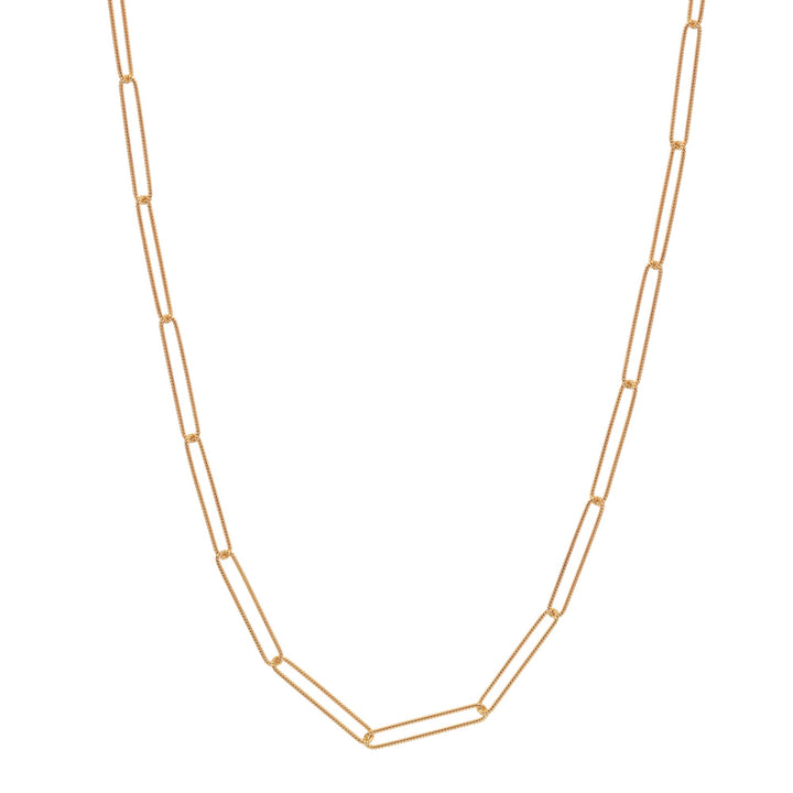 Hot Diamonds X Jac Jossa Gold Embrace Twisted Wired Chain 50cm - MococoHot DiamondsCH111Necklaces