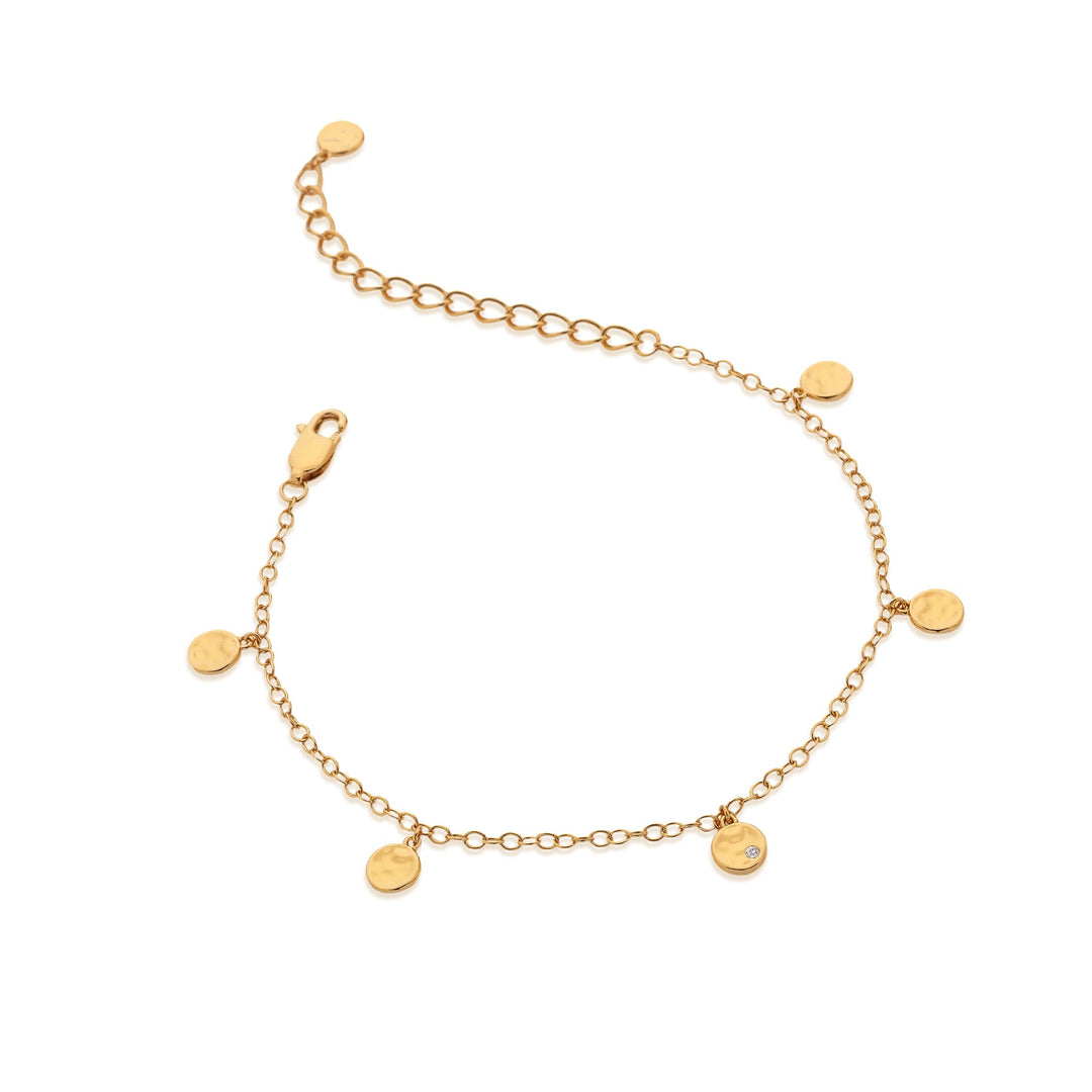 Hot Diamonds X Jac Jossa Gold Lunar Bracelet - MococoHot DiamondsDL639Bracelets