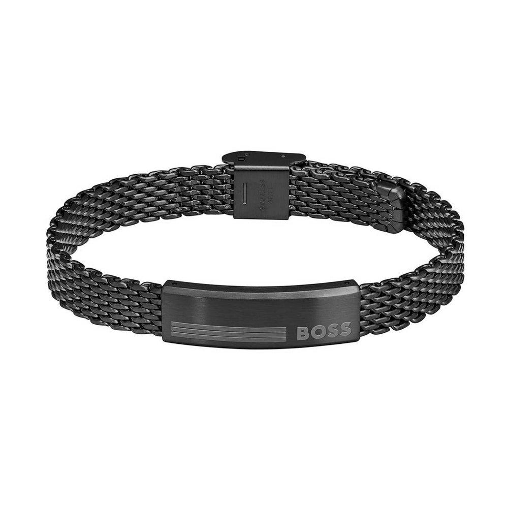 Hugo Boss Black Alen Mens Mesh Bracelet 1