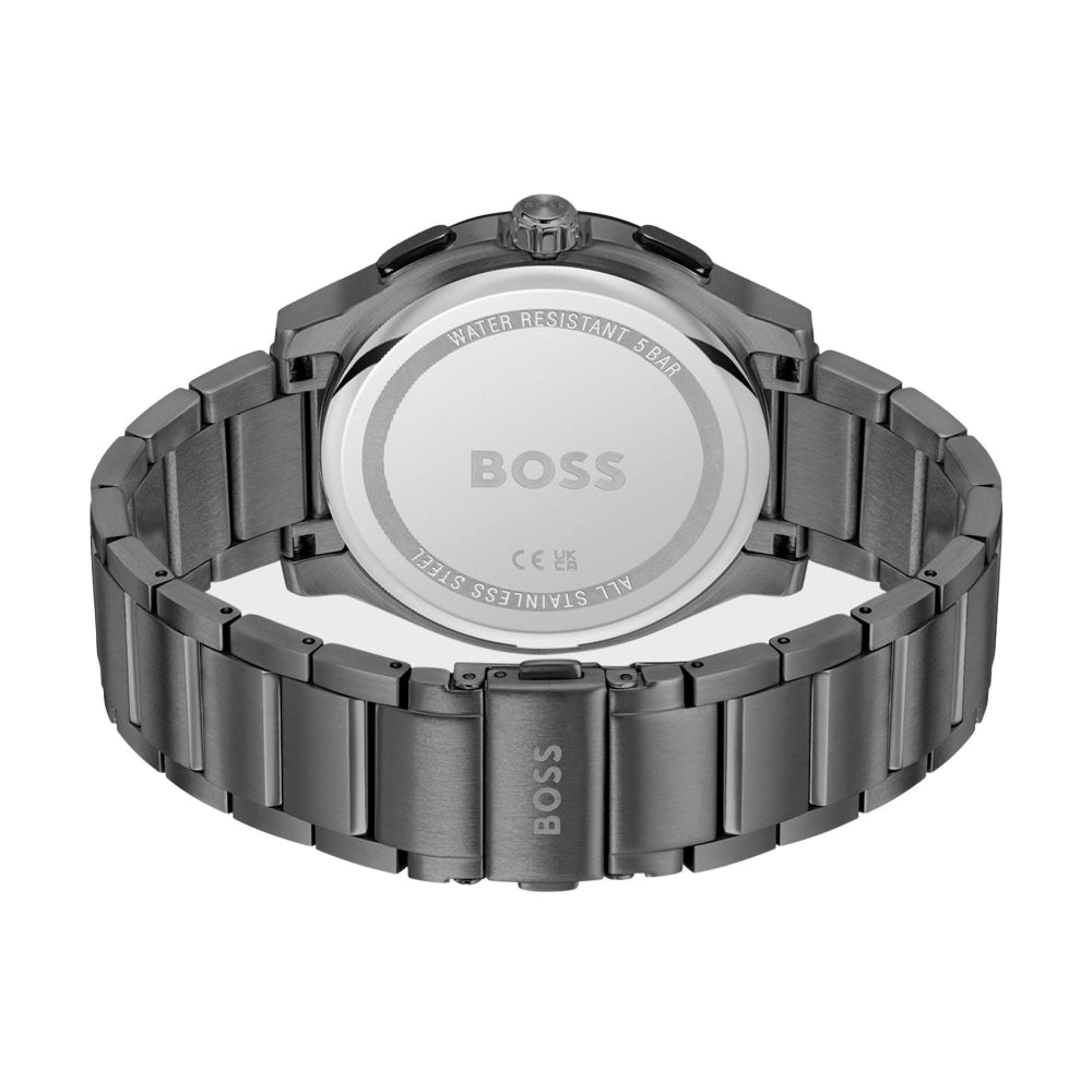 Hugo Boss Black Transparent Dial Chronograph Watch 3