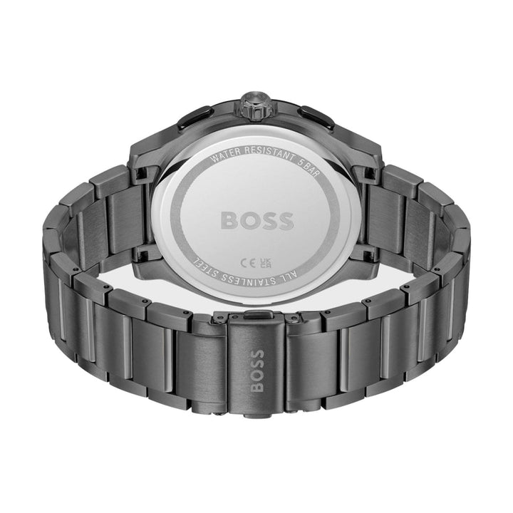 Hugo Boss Black Transparent Dial Chronograph Watch 3