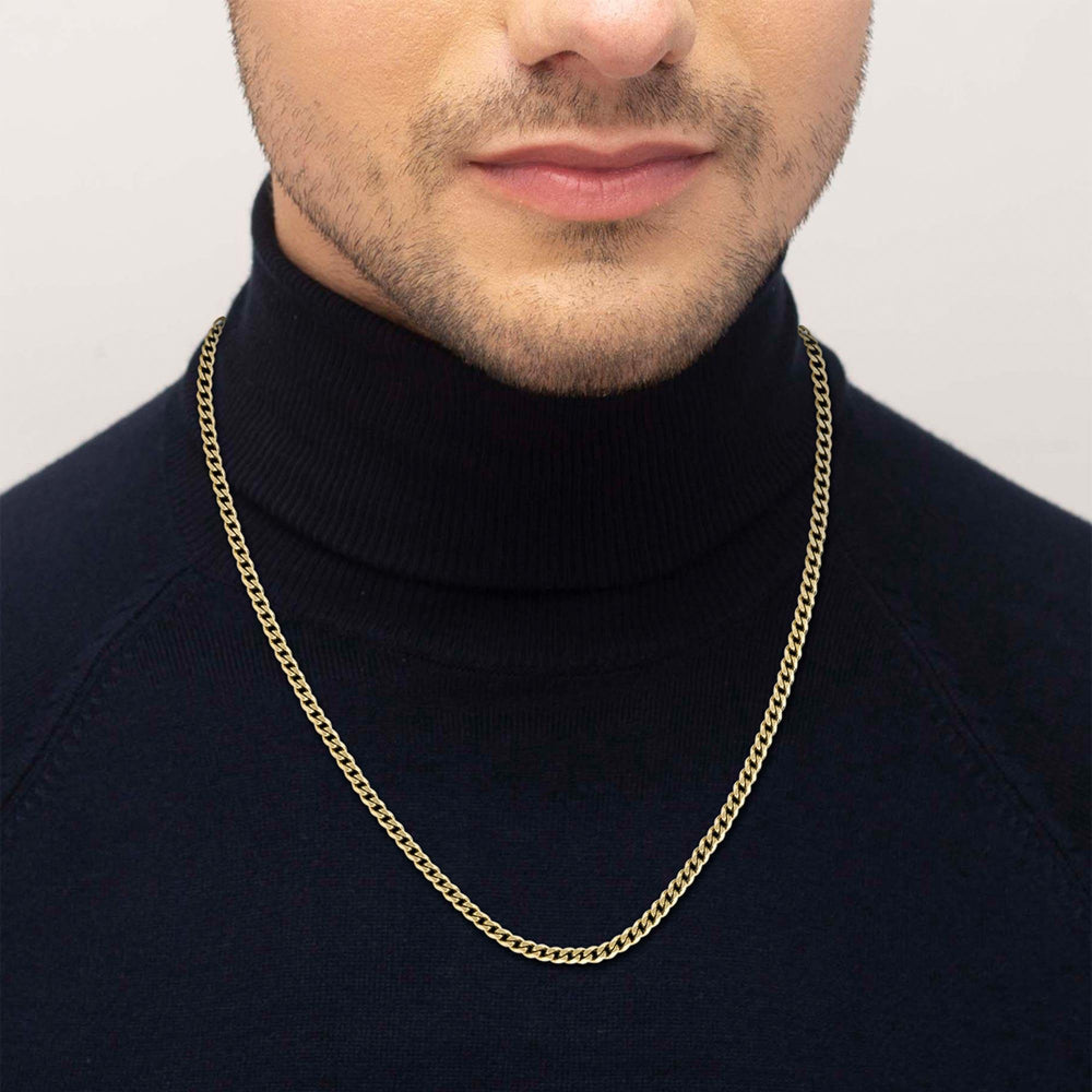 Hugo Boss Gold Chain Mens Necklace 2