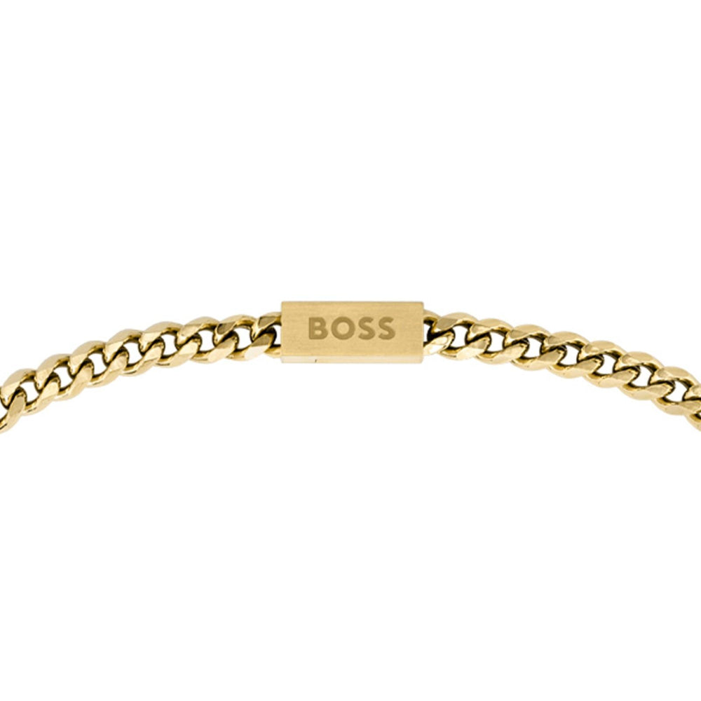 Hugo Boss Gold Chain Mens Necklace 3